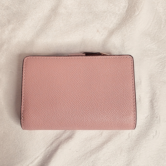 Coach Blush Pink Leather Wallet - Picture 2 of 7
